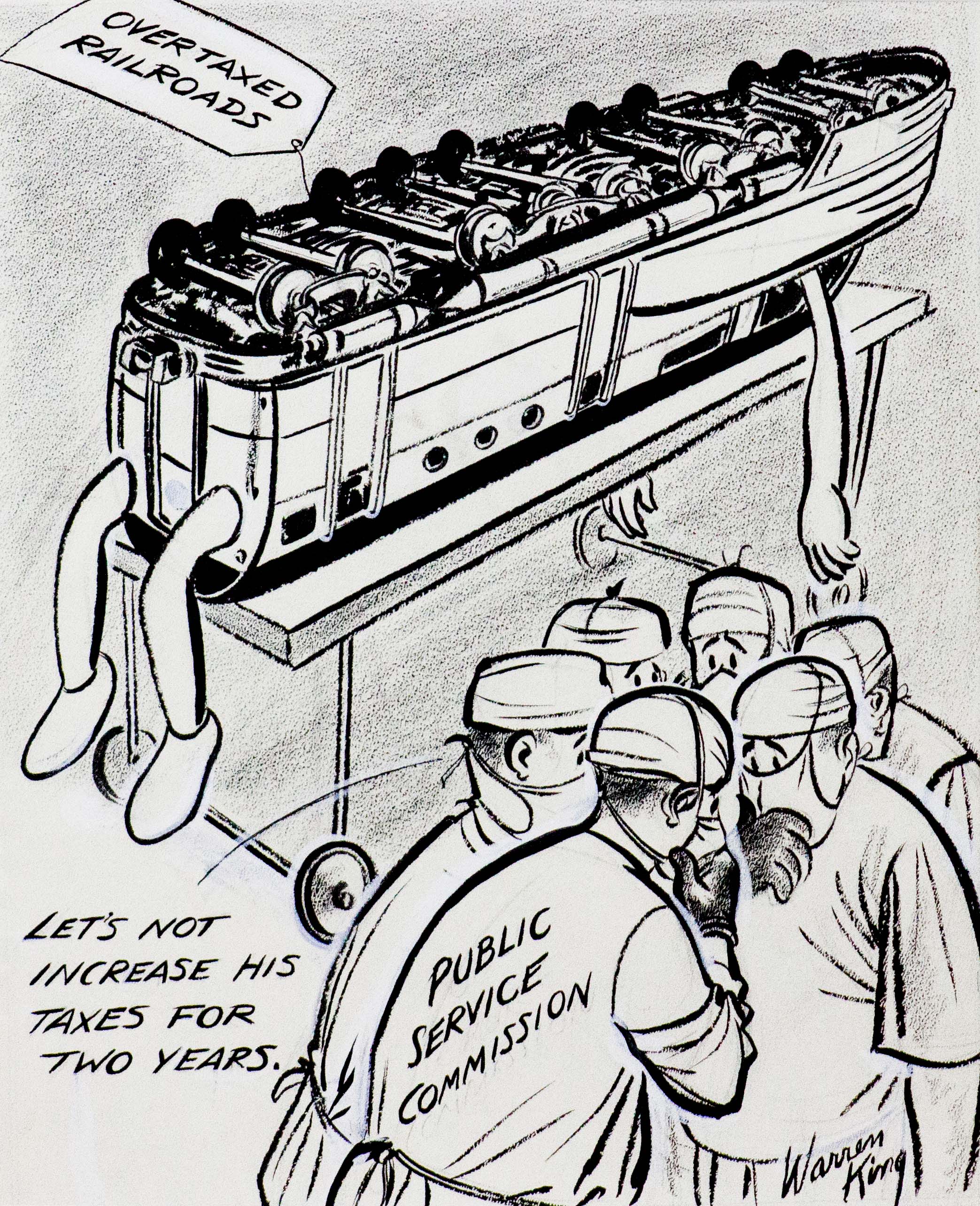 Overtaxed Railroads